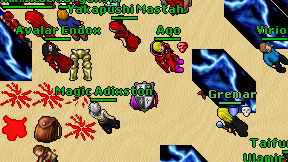 Magic Adixston on screen