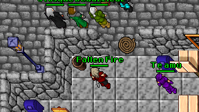 Fallen Fire on screen