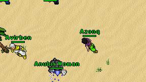 Azonq on screen