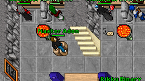 Master Adon on screen