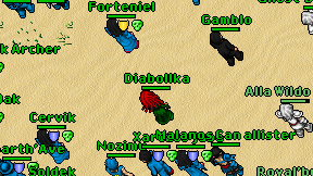 Diabollka on screen