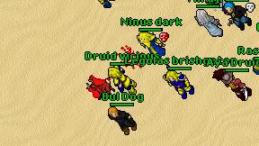 Druid vicious on screen