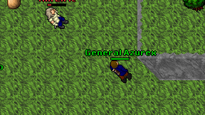 General Azurex on screen