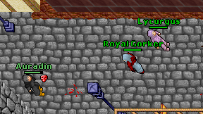 Royal Gorker on screen