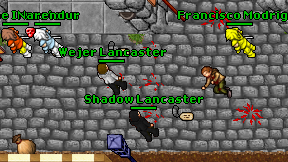 Shadow Lancaster on screen