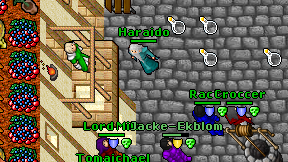 Haraido on screen