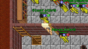 Stunt athril on screen