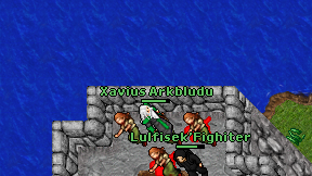 Xavius Arkbludu on screen