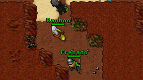 Frenado on screen