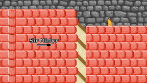 Sir Midyr on screen