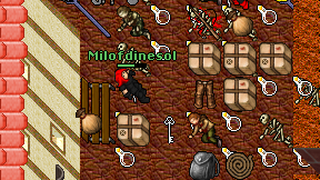 Milofdinesol on screen