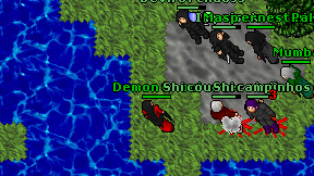 Demon Ghoul on screen