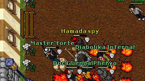 Hamada spy on screen