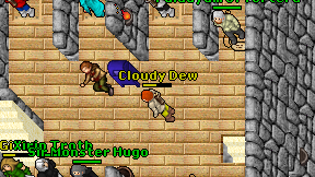 Cloudy Dew on screen