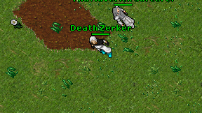 Death Zerker on screen
