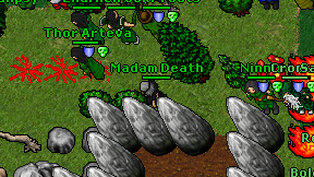 Madam Death on screen