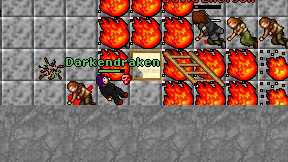 Darkendraken on screen