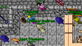 Lythiar Galiren on screen