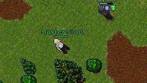 Master Nicol on screen