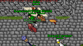 Tinti Druid on screen