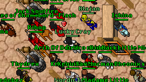 Lucky Cray on screen
