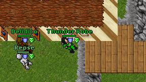 Thunder Robe on screen