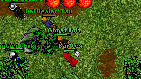 Ghost Bolt on screen