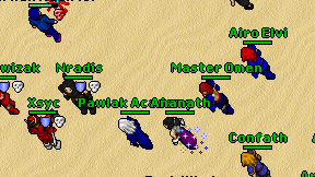 Master Omen on screen