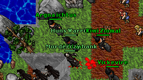 Huns Warrior on screen