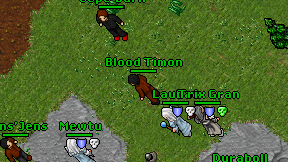 Blood Timon on screen