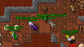 Warlock Guardian on screen