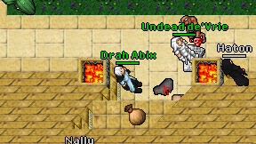 Drah Abix on screen