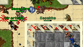 Kosakko on screen