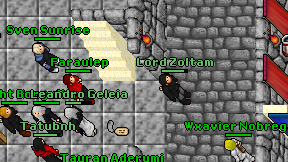 Lord Zoltam on screen