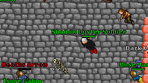 Shadow Luster Soldier on screen