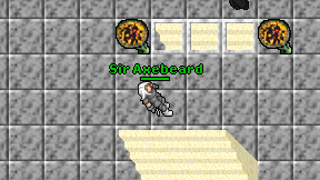 Sir Axebeard on screen