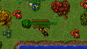 Explo Shadow on screen
