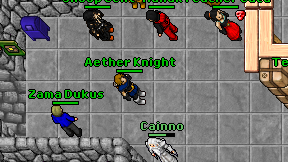 Aether Knight on screen