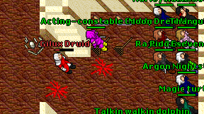 Gilux Druid on screen