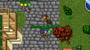 Soneca Owned on screen