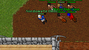 Niedomyte Okno on screen
