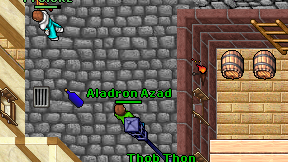 Aladron Azad on screen