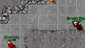 Drack Samin on screen