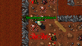 Shadowed Ghost on screen