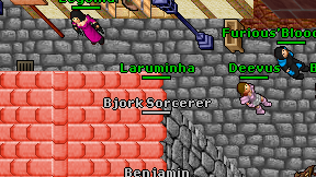 Laruminha on screen