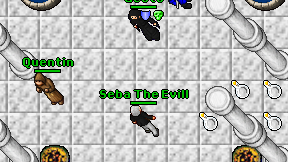 Seba The Evill on screen