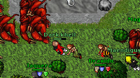 Dark khell on screen