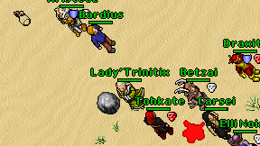 Lady'Trinitix on screen