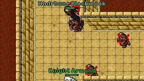 Hadrhune Blackcloak on screen
