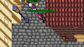 Pessoa banida on screen